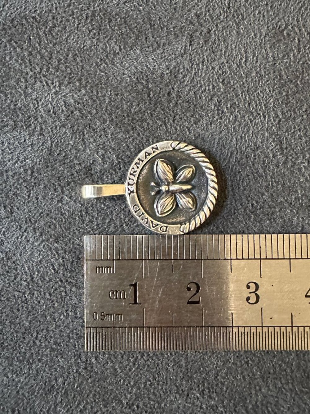 David Yurman Butterfly Pendant in Sterling Silver - 2003 - Picture 13 of 14